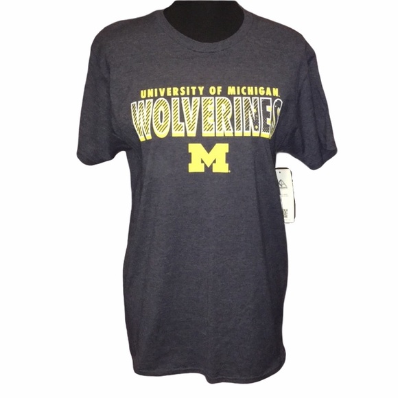 University of Michigan T-Shirt, Navy Blue, Medium - Picture 8 of 8